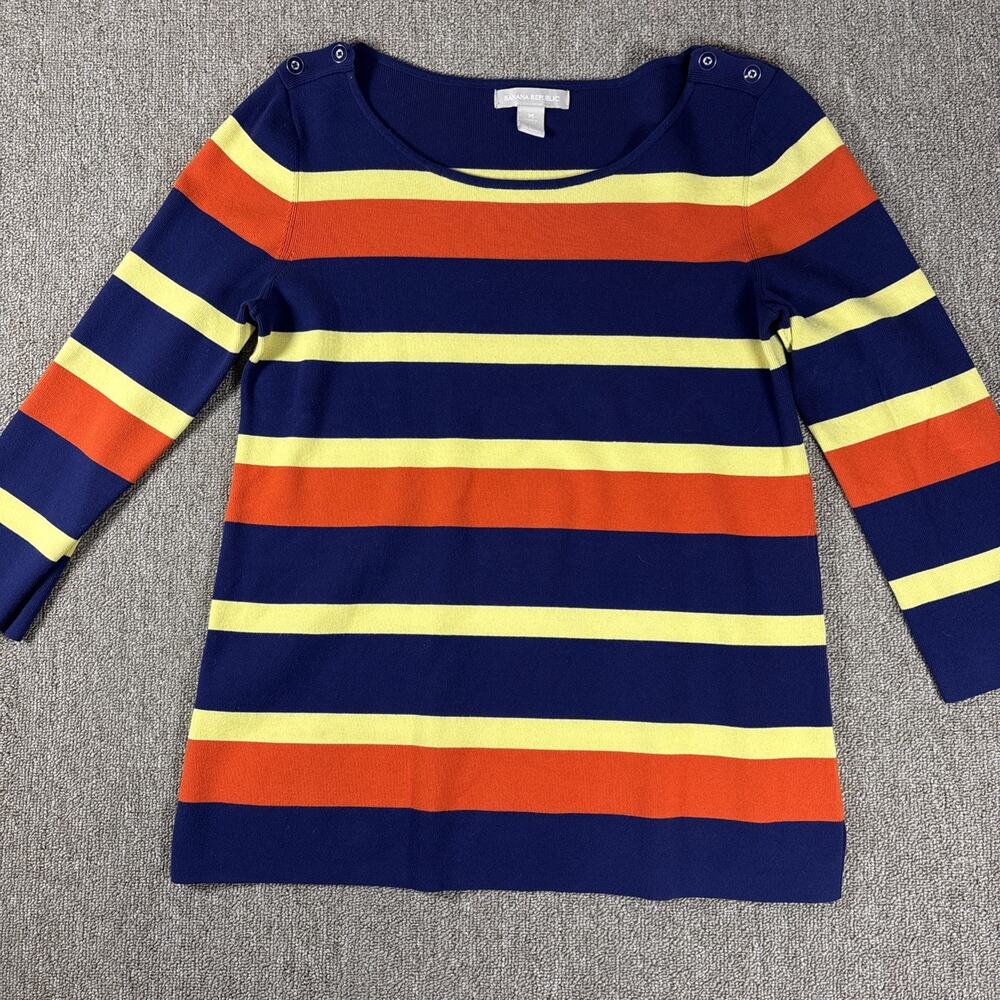 Banana Republic Women’s Long Sleeve Shirt Striped Medium